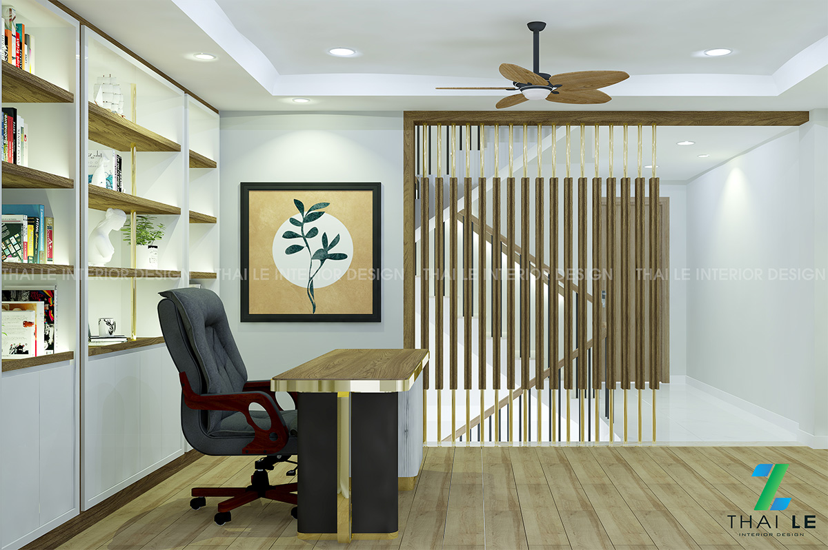 Thiết kế nội thất nhà phố Đường B2 Bình Điền Q8 - 400m2